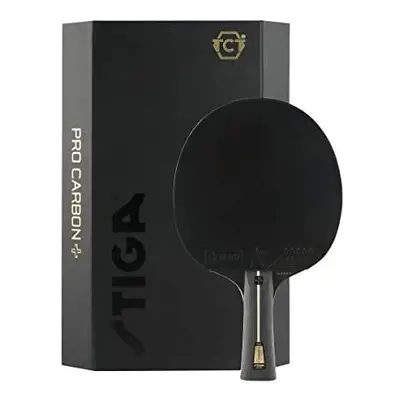 STIGA Pro Carbon+ Table Tennis Bat for Advanced Players