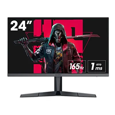 KOORUI Monitor Gaming, Inch Computer Screen HDMI, 165Hz, 1080p, 1ms, IPS, FreeSync, Compatible G