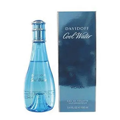 Davidoff Cool Water Woman 100ml Edt Eau De Toilette Spray Uk