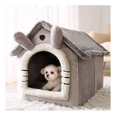 Breathable Warm Plush Pet Bed House Washable Soft Cat Cushion Kennel for Small Medium Large Dog