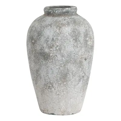 Hill Interiors Aged Stone Tall Ceramic Vase