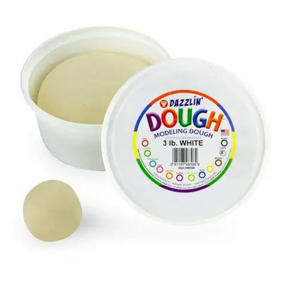 Hygloss Products Dazzlin Dough 3lb White