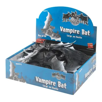 Smiffys Vampire Bat Halloween Decoration (Pack of 24)