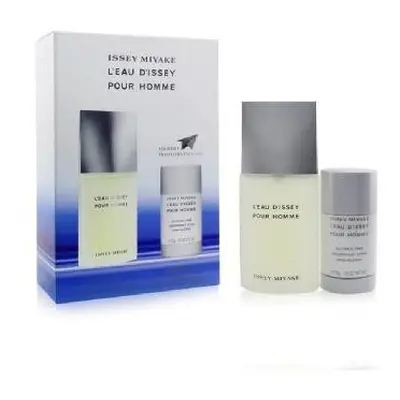 Issey Miyake L'Eau D'Issey Pour Homme Pcs Set: 2.6 Eau De Toilette + 2.6 Deodorant Stick