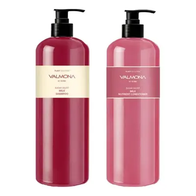 (#SET 480ml) Valmona Sugar Velvet Shampoo, Conditioner 100ml, 480ml (6 Options)