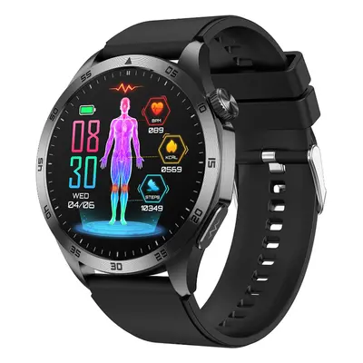 Chronus Smartwatch with Blood Sugar Monitoring, Micro Health Check, Uric Acid Detection, Bluetoo