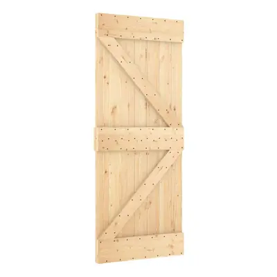 (triangle, x cm) vidaXL Solid Pine Wood Door Porch Wooden Sliding Entrance Door Home Front Door