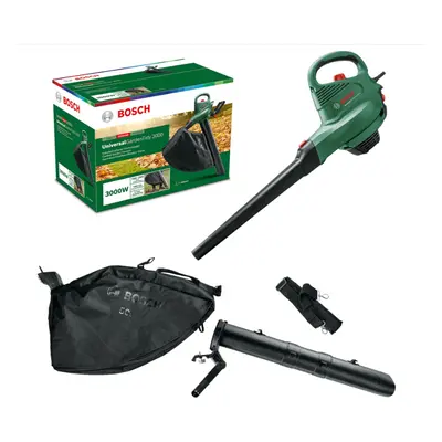 Bosch Electric Leaf Blower and Vacuum UniversalGardenTidy (3000 W, collection bag l, variable sp