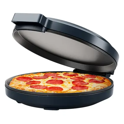 (Midnight) 30cm Pizza Oven, Omelette Maker Non Stick Pan, 1570W, 220C High Heat, Digital Cookboo