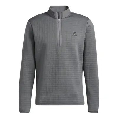 ADIDAS DWR LC 1/4-ZIP GOLF PULLOVER / GREY FOUR