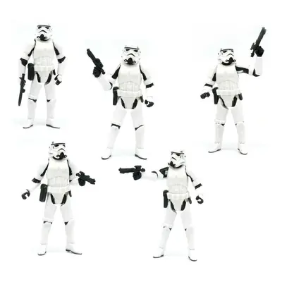 5PCS Star Wars 4" Stormtrooper Action Figure Set Otc Trilogy Toy Model Kids Gift