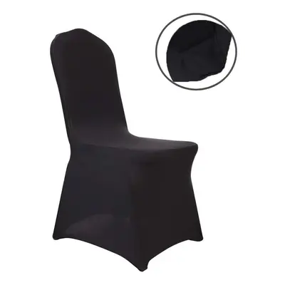 50pcs Black Lycra Spandex Stretch Chair Covers Wedding Party