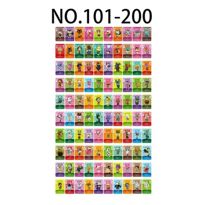 (NO.101-200) Animal Crossing Amiibo Mini NFC TAG Cards NO.1-400 Series