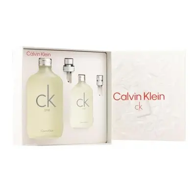 Ck One Pcs St: 6.7 Eau De Toilette Spray + 1.6 Eau De Toilette Spray