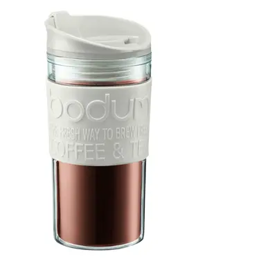 Bodum Caffettiera Cafetiere, plastic, Blanc, Transparent, 0.35