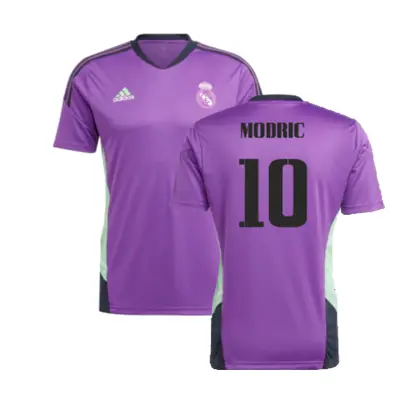 (L) Real Madrid Condivo Training Jersey (Purple) (MODRIC 10)