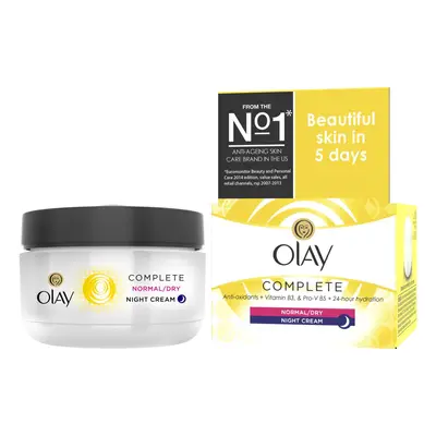 Olay Complete 3-in-1 Moisturiser Night Cream, ml