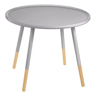 Premier Housewares Viborg Grey Round Side Table