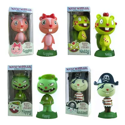 (Happy Tree Friends) Funko Bobblehead Series Classic Retro American Style Pvc Figurine Collectio