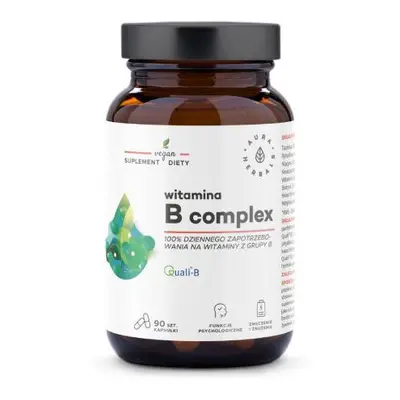 Aura Herbals Vitamin B Complex capsules Witamina B Complex kaps.