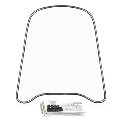 (Transparent) Universal Motocycle Windshield Extension Spoiler Scooter Windshield Widened Edging