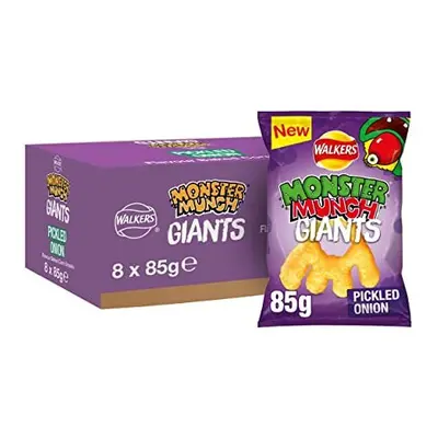 Monster Munch Giants Pickled Onion 85g (Case of 8)