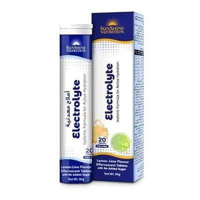 Sunshine Nutrition Electrolyte Vitamins - Tablets | Hydration Support with Essential Electrolyte