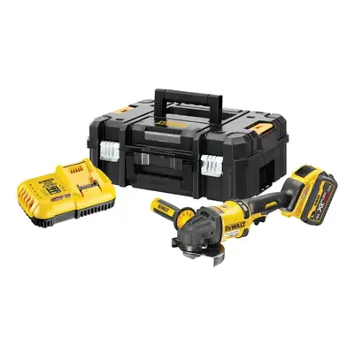 DeWalt DCG418X1 54v 125mm XR FlexVolt High Power Grinder - 1x 9.0ah Tstak Case