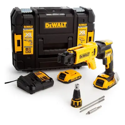 Dewalt DCF620D2K 18v XR Lithium Ion Brushless Collated Drywall Screwgun Kit