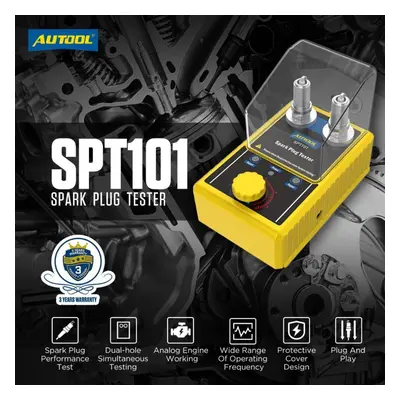 Spark Plug Tester Autool Spt101 Holes With Protective Cover