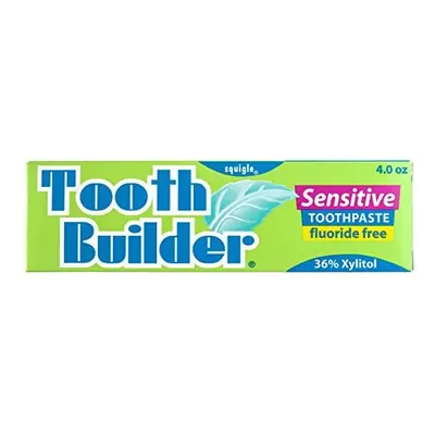 Squigle Tooth Builder SLS Free Toothpaste (Stops Tooth Sensitivity) Prevents Canker Sores, Cavit