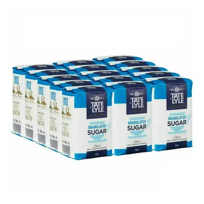 Tate And Lyle Granulated Sugar x 1KG Tea Coffee White Pure Sugar