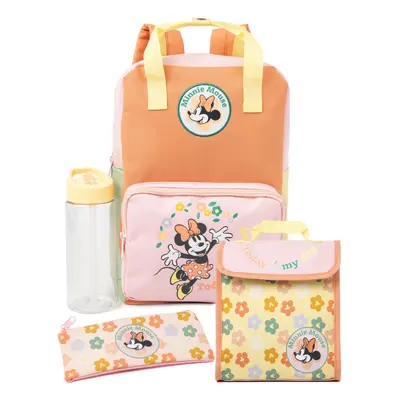 Disney Piece Backpack Set (Girls Multicoloured)