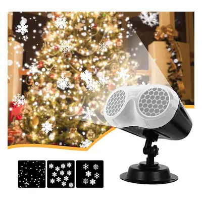 Snowflake Christmas Lights Led Projection Light Remote Control Timer Function Waterproof Laser L