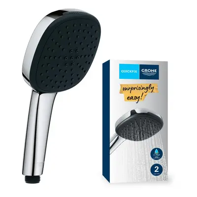 Vitalio Comfort - Hand Shower (Square cm Shower Head Sprays: Rain and Jet, Anti-Limescale System