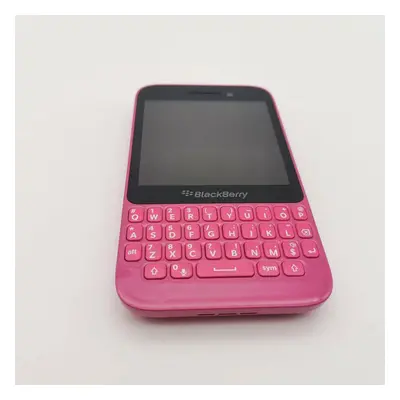 (Simple Set, Pink) Refurbished Blackberry Q5 4G NETWORK 2GB RAM 8GB ROM 5MP 3.1" Mobile Phone Ce