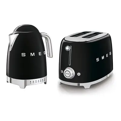 Smeg 50's Style Retro Range Breakfast Set, 1.7L 3000W Variable Temperature Kettle and Multi-Func