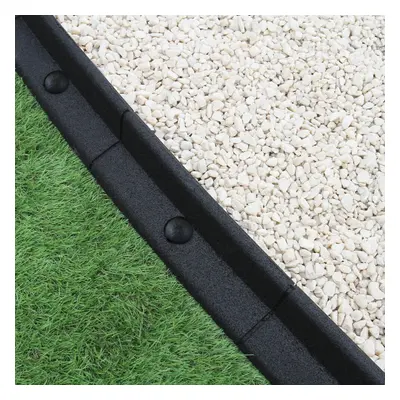 Flexible Lawn Edging Garden Borden Grass Path Edge Pathways Rubber 1.2m Lengths