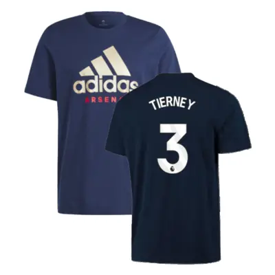 (XS) Arsenal DNA Graphic Tee (Navy) (Tierney 3)