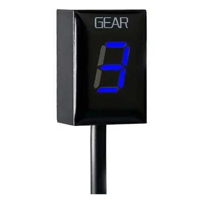 Gear Indicator for Yamaha Motorcycle Waterproof LED Display ECU Plug (Blue)