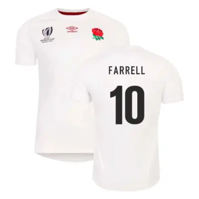 (XLB) England RWC Home Rugby Jersey (Kids) (Farrell 10)