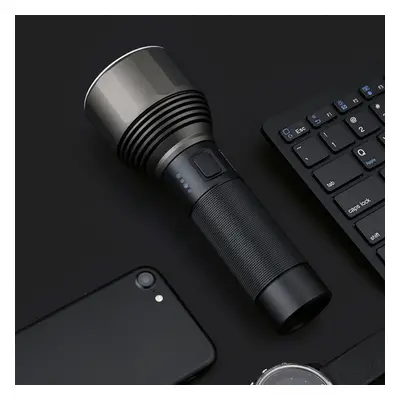 2000lm 6500K 380m USB-C Rechargeable Flashlight Set With Powerful Li-ion Battery