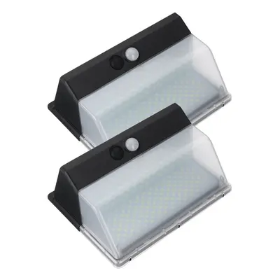 (2 Pcs) 1/2Pcs 262LED Infrared Induction Solar Wall Light Courtyard Wall Security Light Garden