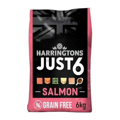 Harringtons Just Salmon & Veg Complete Grain Free Dry Dog Food With Added Tasty Fresh Baked Bite