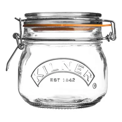 Kilner Clip Top Round Storage Jar Glass