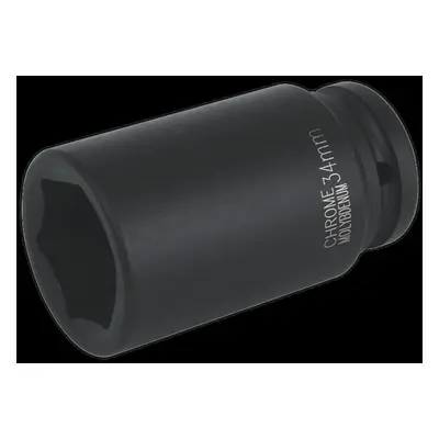 Impact Socket 34mm Deep 3/4"Sq Drive