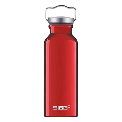 Sigg - Cooper Aluminum Water Bottle - Original Red - With Screw Cap - Leakproof - Lightweight - 