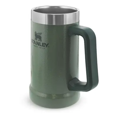 Stanley Adventure Vacuum Keeps Cold for Hours-Stainless Steel Beer Stein with Handle, Hammertone