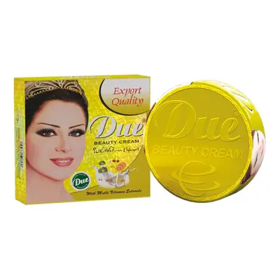 Due Beauty Cream with Multivitamin Extracts: Clears Acne Spots, Enhances Complexion, and Boosts 