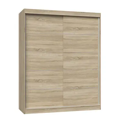 (Sonoma) PAOLO - Wardrobe with sliding doors - Wardrobe W cm - 2-door walk-in wardrobe